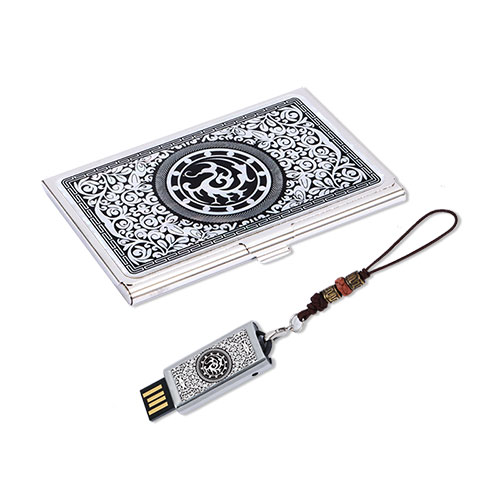 삼족오 자개 명함케이스 자개 대용량 USB