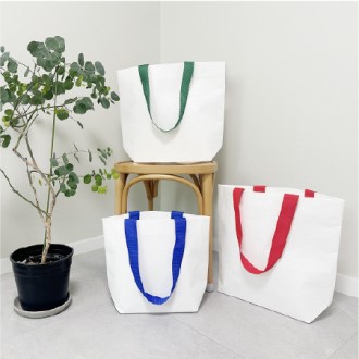 3가지 컬러끈 알페트(r-pet) 리유저블백(38x30x13cm 소)