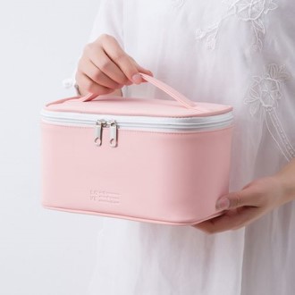 대용량 파스텔 화장품 파우치