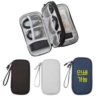 다온 케이블파우치 미니파우치 보조배터리 파우치