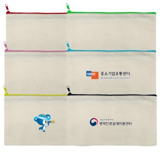 미니 캔버스 파우치 화장품 미니백 단체선물