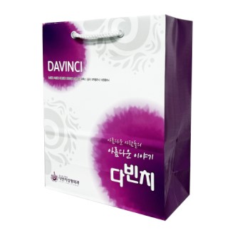 종이쇼핑백 스노우지180g 200x90x250mm // 제작