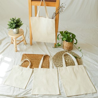 사각 에코백 대형 2종 (34*40cm) // 국산