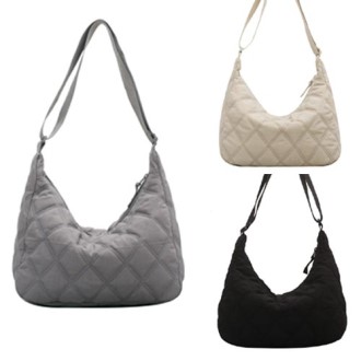 퀼팅 메신저 크로스백 38x26x11cm