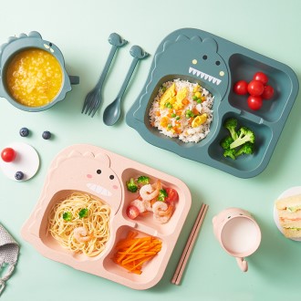 어린이집 유치원 식기 공룡세트 유아 캐릭터식기