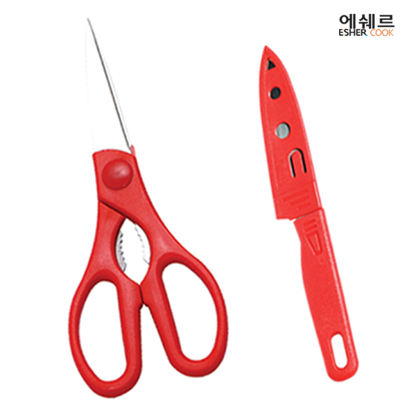 에쉐르 편한 가위 02 + 과도