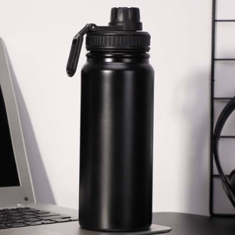 포터블 이중스텐 보온병 (550ml) 외출용 사무실물병