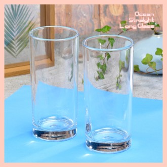 dr매직오션 일자 롱 글라스 450ml