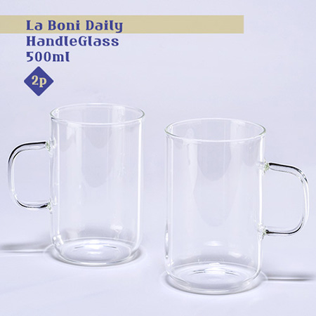라보니 dr매직손잡이글라스 500ml 2P