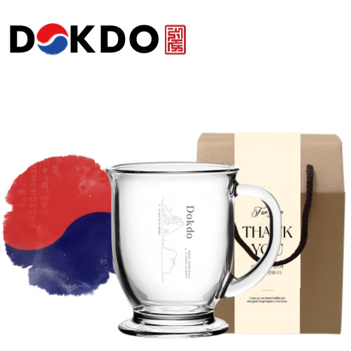 독도보틀 40240 글라스 머그컵 440ml