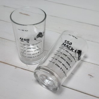 고래의황금비율 소맥잔 8oz (전사인쇄)