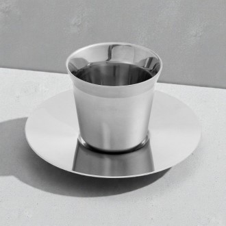이중 스텐 커피잔 세트 80ml