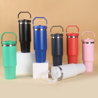 코스모 핸들 텀블러 304스텐 900mL