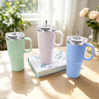 코스모 스텐 빨대 텀블러 304스텐 600ml