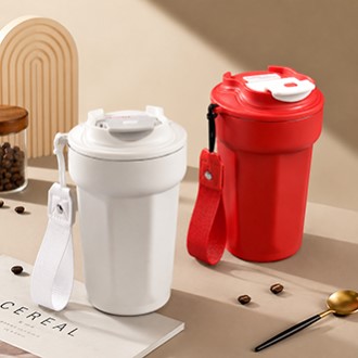 코스모 컬러 커피잔 텀블러 316스텐 450mL