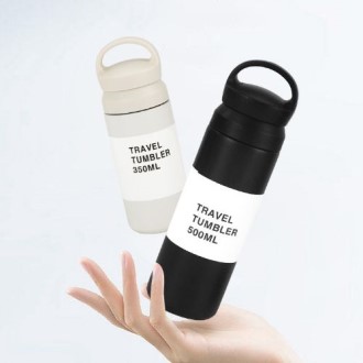 초경량 휴대용 손잡이 텀블러 350ml
