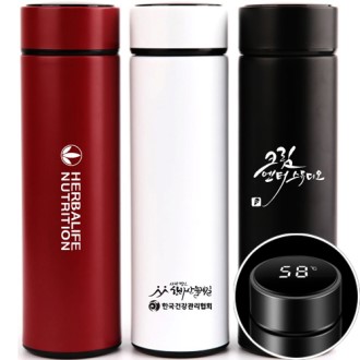 오름 스마트 LED 온도 텀블러 500ml