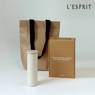 레스쁘리 고급 리유저블 세트 C(벤스 텀블러 500ml+리유저블페트쇼핑백)