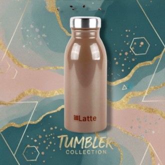 이중 보온보냉 텀블러350ml cafelatte