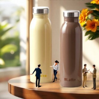 이중 보온보냉 텀블러500ml cafelatte