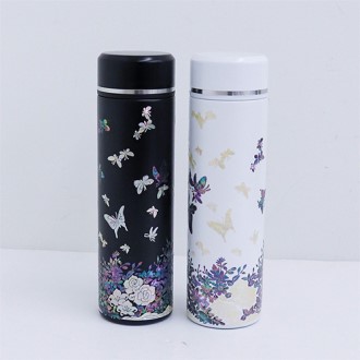 아름누리 나비문양숲 자개텀블러