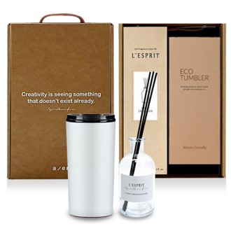 레스쁘리 고급 슈어텀블러 세트 A, 텀블러 + 디퓨저150ml