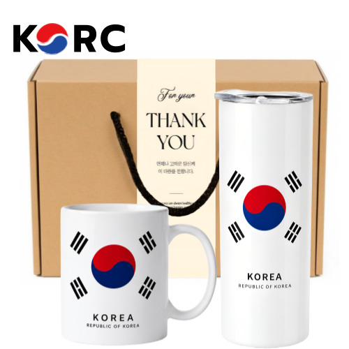대한민국을 담은 태극기 텀블러 머그컵 선물세트