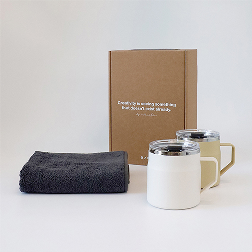 레스쁘리 고급 텀블러세트 RRR(어반 스텐 머그 355ml+타올)