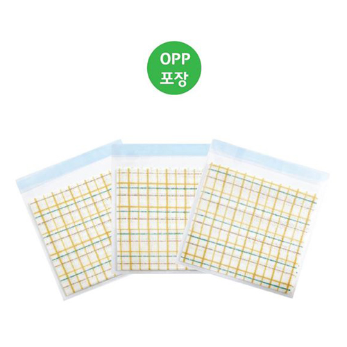 판촉홍보용 체크행주-OPP포장 (1P)