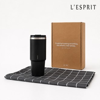 레스쁘리 고급 텀블러세트 M (무빙 어드벤처 텀블러 570ml + 경량피크닉매트)