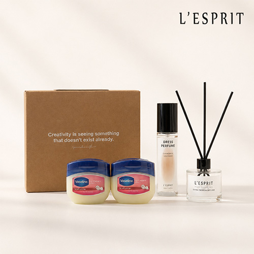 레스쁘리 바세린 스페셜 세트 F (바세린 프로텍팅 젤리 2입 + BASIC 디퓨저 50ml + 드레스퍼퓸)