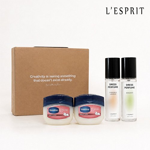 레스쁘리 바세린 스페셜 세트 G(바세린 2입 +드레스퍼퓸 100ml 2입)