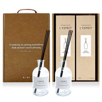 레스쁘리 고급 우유병 디퓨저세트 A (BASIC 디퓨저(150ml)x2ea)