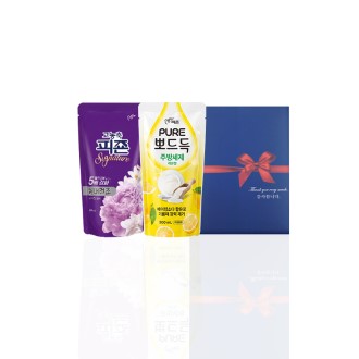 알뜰하게담은 세제세트7호(피죤푸어뽀드득리필1P+고농축피죤리필1P)