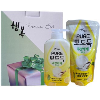 피죤 퓨어뽀드득 주방세제2종세트