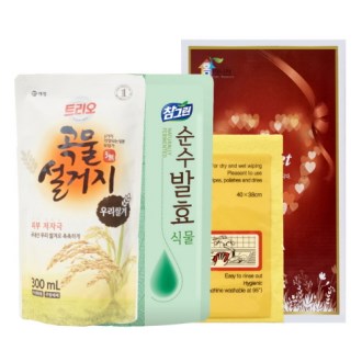 인센스 (2- 32호) 트 빨래세제리오 곡물 설거지 주방세제 (리필) 300ml, 순수 발효 식물 (리필) 300ml, 독일 행주
