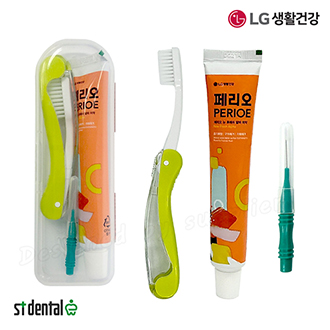 뉴미니케이스 3호 (접이식칫솔,페리오치약,치간칫솔)