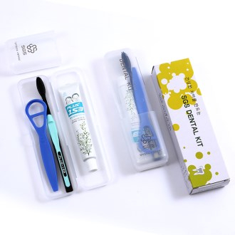 휴대용 덴탈키트 B, 치약+칫솔+혀크리너