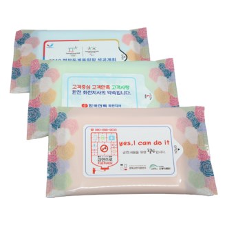 (JC) 녹색나라 장미 3종 물티슈 (20매)