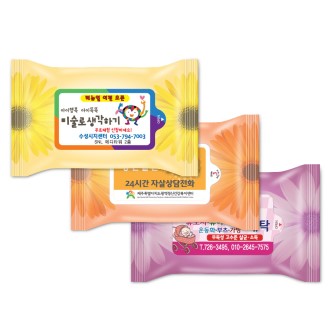 HO_물티슈 국화 3종 랜덤유광 15매