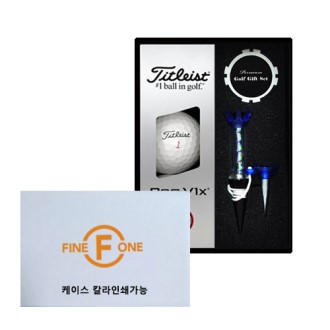 [굿즈]타이틀리스트 PRO V1X 3구 볼마커칩 자석티세트