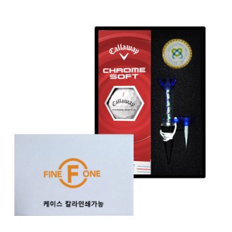 [굿즈]캘러웨이 크롬 TT 3구 금장볼마커 자석티세트