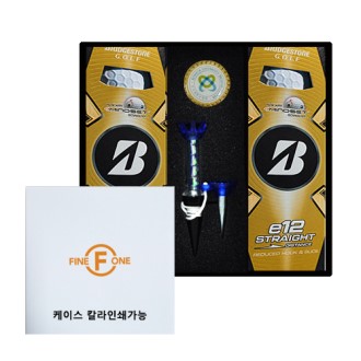 [굿즈]브리지스톤 E12 6구 금장볼마커 자석티세트