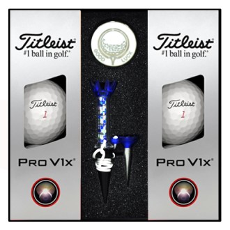 타이틀리스트 PRO V1x 6구 볼마커 자석티