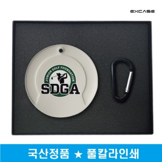 엑스케이스 국산 정품 퍼팅디스크 홀컵 가죽 네임택 // 풀칼라 인쇄