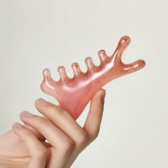 핸디 마사지빗 괄사