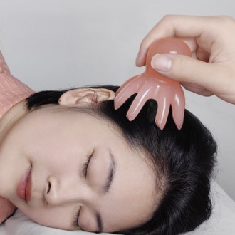 괄사 괄사마사지 승모근마사지 머리마사지괄사 문어괄사