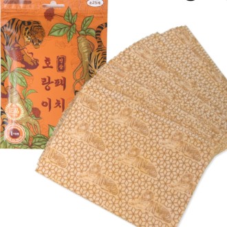 호랑이 건강패드25매(1팩)/건강패드/인삼파스/건강패치