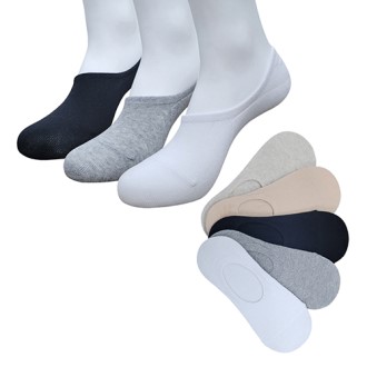 [비바삭스]200침 무지 남성 여성 페이크 덧신(국산)