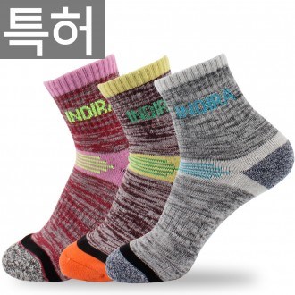 [특허] 인디라 단목 등산 양말